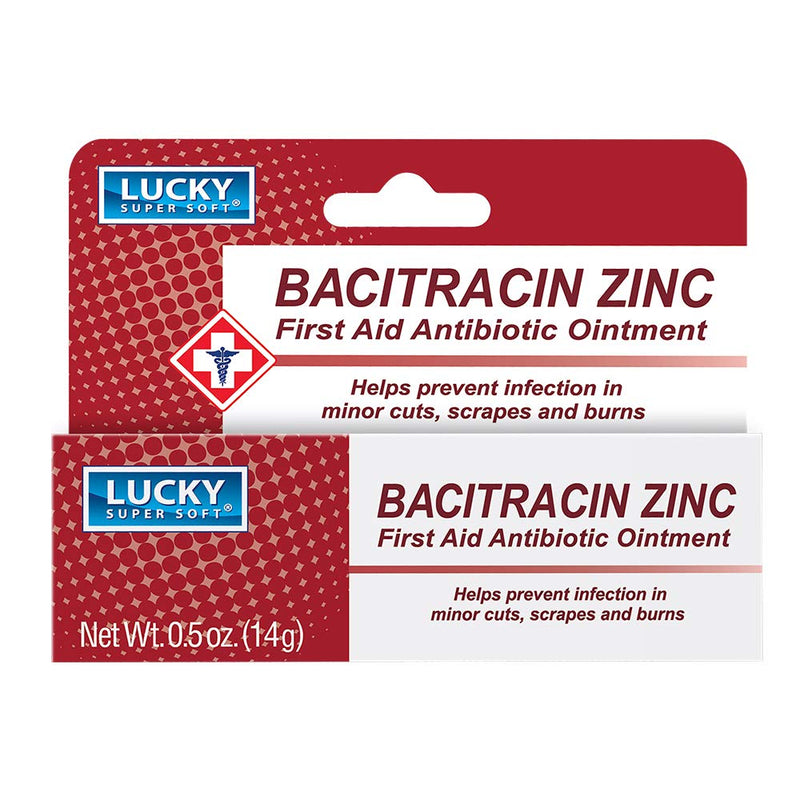 Lucky Super Soft First Aid Antibiotic Ointment with Bacitracin, 0.5 Ounce - NewNest Australia