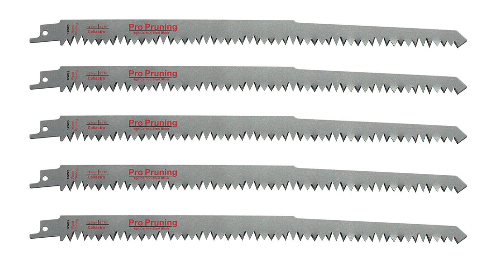 12-Inch Wood Pruning Saw Blades for Reciprocating/Sawzall Saws - 5 Pack - NewNest Australia