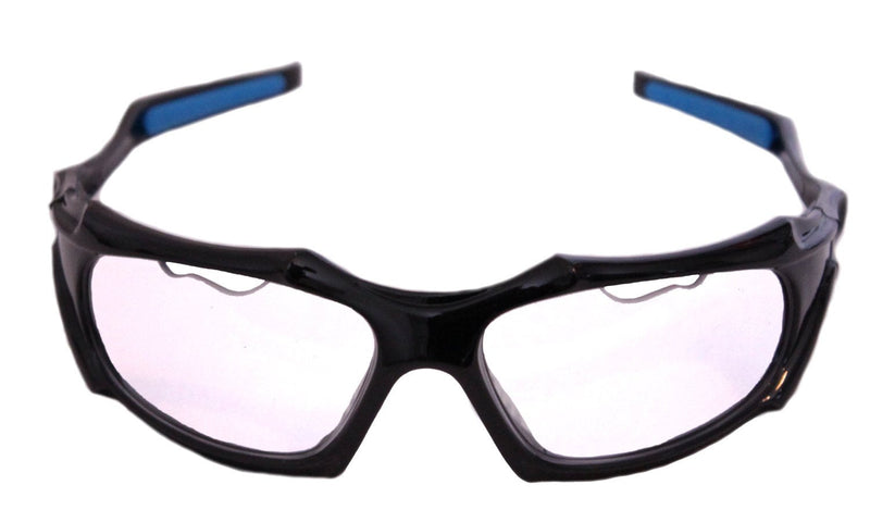 Python Full Framed Racquetball Eye Protection (Pickleball, Squash) (Eyewear, Goggle, Eyeguard) 3 Choices Available Black Clear - NewNest Australia