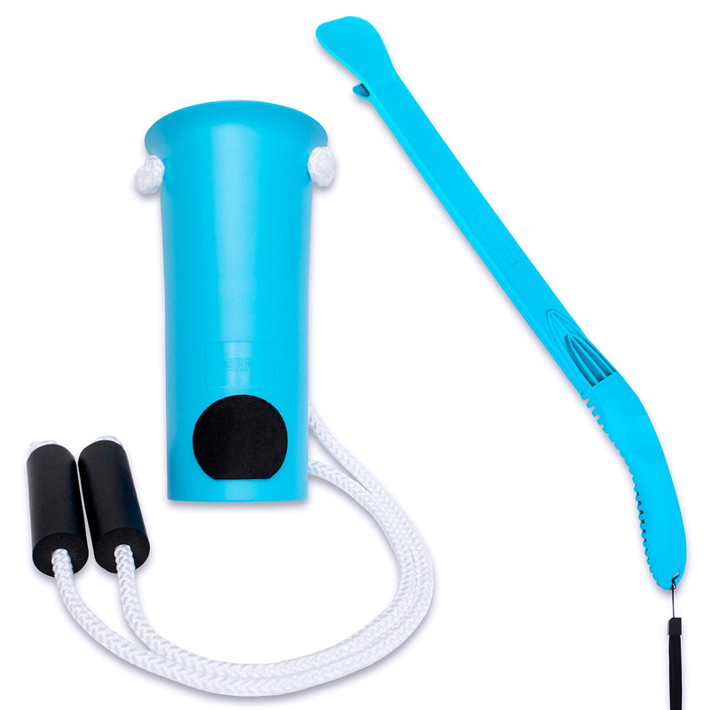 RMS Sock Aid Kit - Easy On Easy Off Device for Putting On Socks and Removing Socks or Stockings for Men and Women with Limited Mobility (Blue) - NewNest Australia