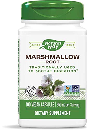 Natures Way Marshmallow Root, 455mg 100 Capsules, Packaging May Vary - NewNest Australia