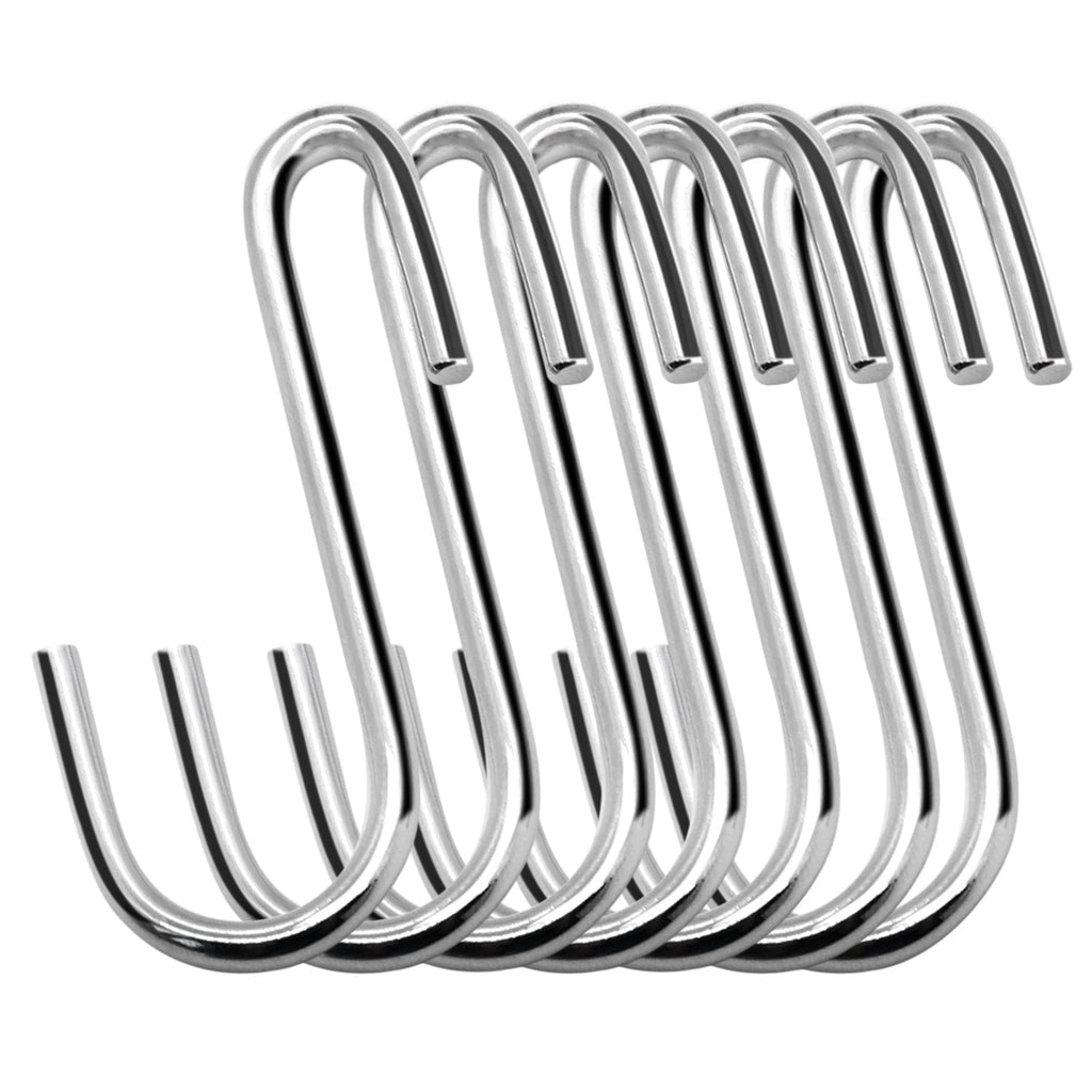 NewNest Australia - 30 Pack Esfun Heavy Duty S Hooks Pan Pot Holder Rack Hooks Hanging Hangers S Shaped Hooks for Kitchenware Pots Utensils Clothes Bags Towels Plants 