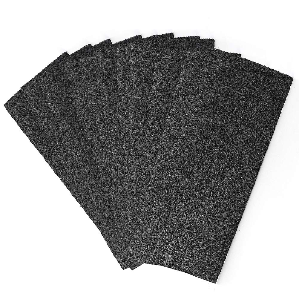 80 Grit Dry Wet Sandpaper Sheets by LotFancy, for Metal Automotive Wood Sanding, Polishing, Finishing, 9 x 3.6", Silicon Carbide, Pack of 45 80Grit - NewNest Australia