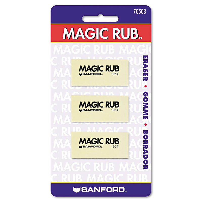 Sanford 70503 MAGIC RUB Art Eraser, Vinyl, 3/Pack - NewNest Australia