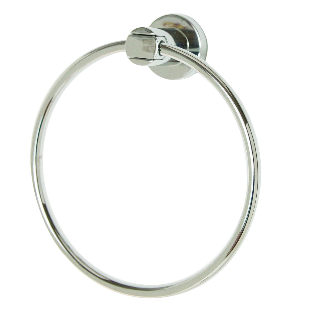 Design House Eastport Bathroom Accessory, Towel Ring, Polished Chrome - NewNest Australia