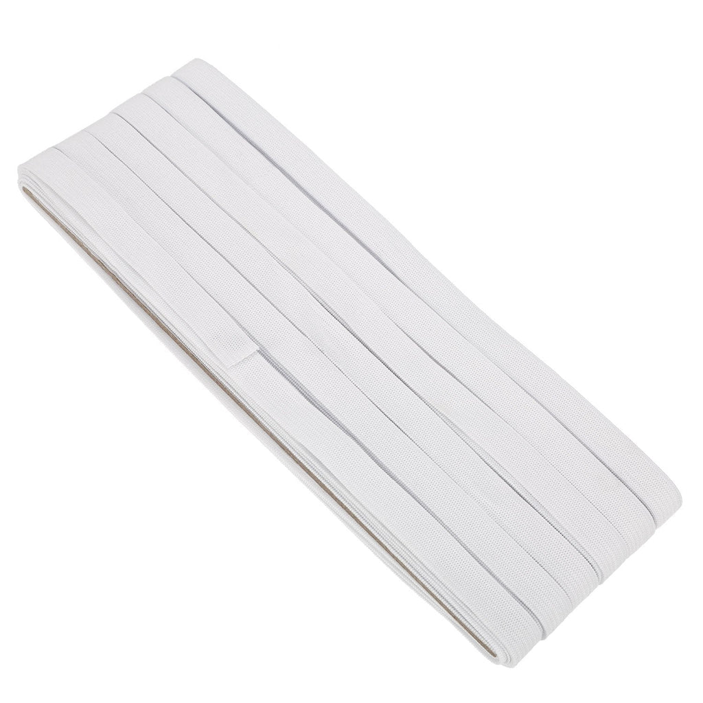 Elastic White Elastic for Sewing Knit Elastic Band (1/2 Inch x 22 Yards) 1/ 2 Inch x 22 Yards - NewNest Australia