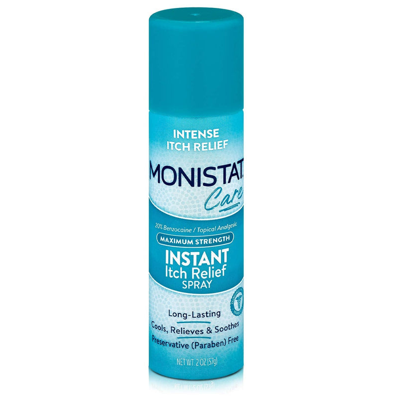 MONISTAT Care Maximum Strength Instant Itch Relief Spray, 2 oz - NewNest Australia