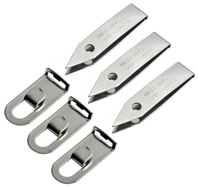 3 Pk Uncle Bill's Sliver Gripper Precision Key Chain Tweezers - NewNest Australia