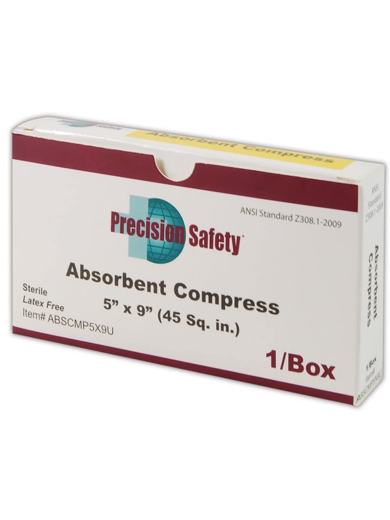 MAGID ABSCMP5X9U Precision Safety Sterile Absorbent Gauze Compress, 5" x 9", White - NewNest Australia