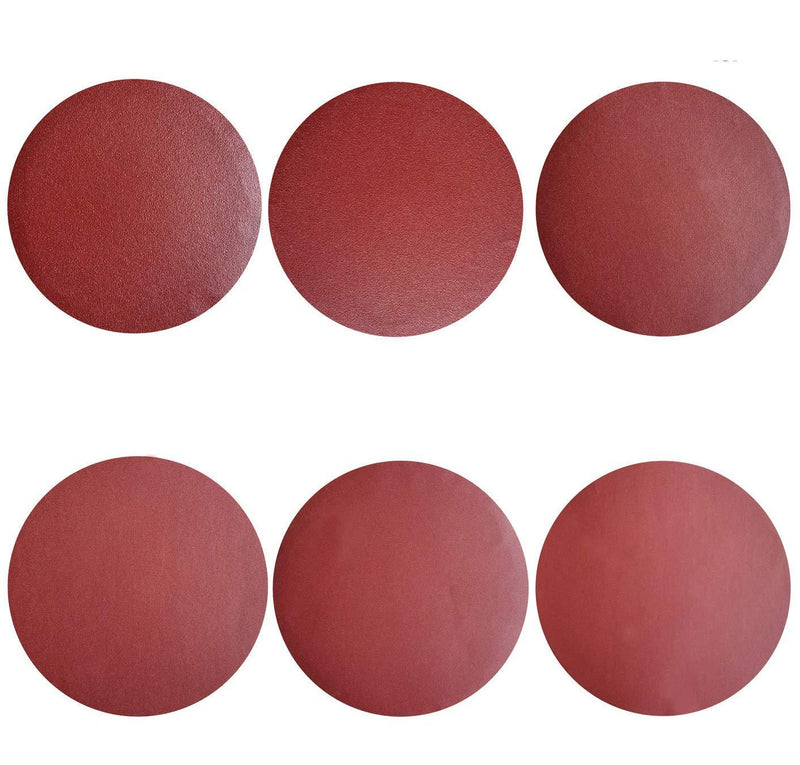 Sackorange 60 PCS 6-Inch NO-Hole PSA Aluminum Oxide Sanding Disc, Self Stick(10 Each of 80 100 120 180 240 400) - NewNest Australia