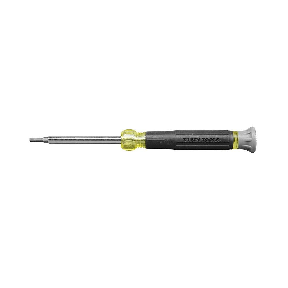 Klein Tools 32585 Multi-bit Precision Screwdriver Set, 4-in-1 Electronics Screwdriver with Industrial Strength Torx Bits, Spin Top - NewNest Australia