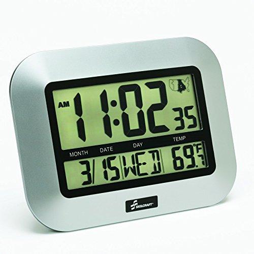 NewNest Australia - LCD Digital Radio-Controlled Clock 