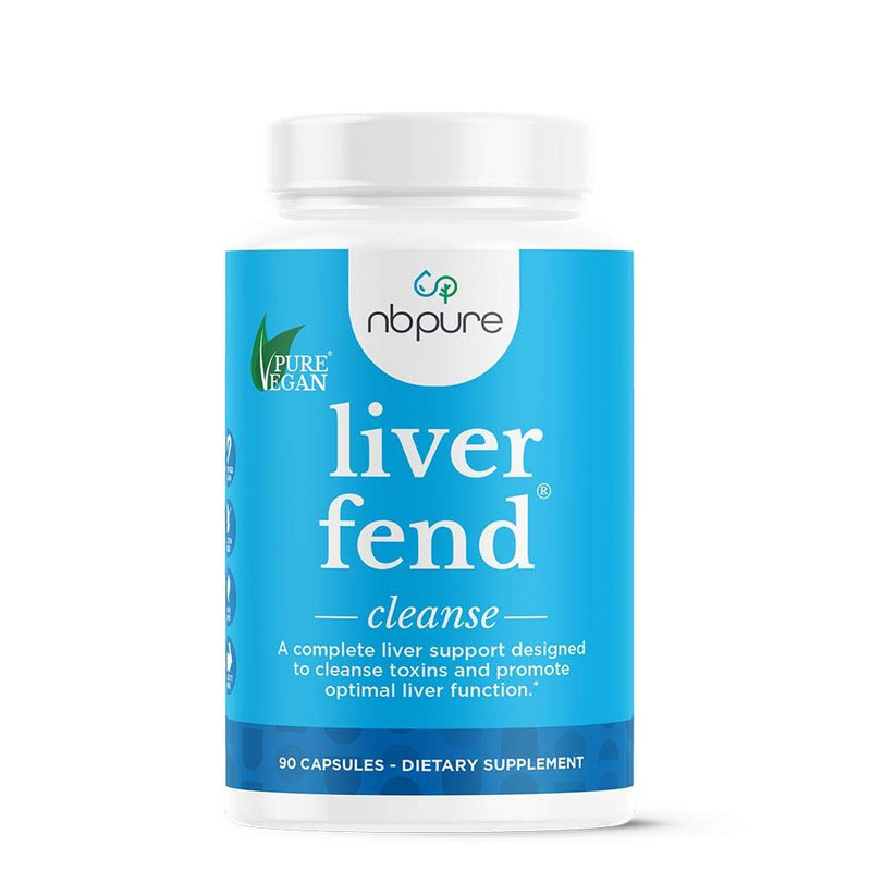 nbpure Liver Fend Liver Detox and Cleanse Milk Thistle Supplement, 90 Count - NewNest Australia