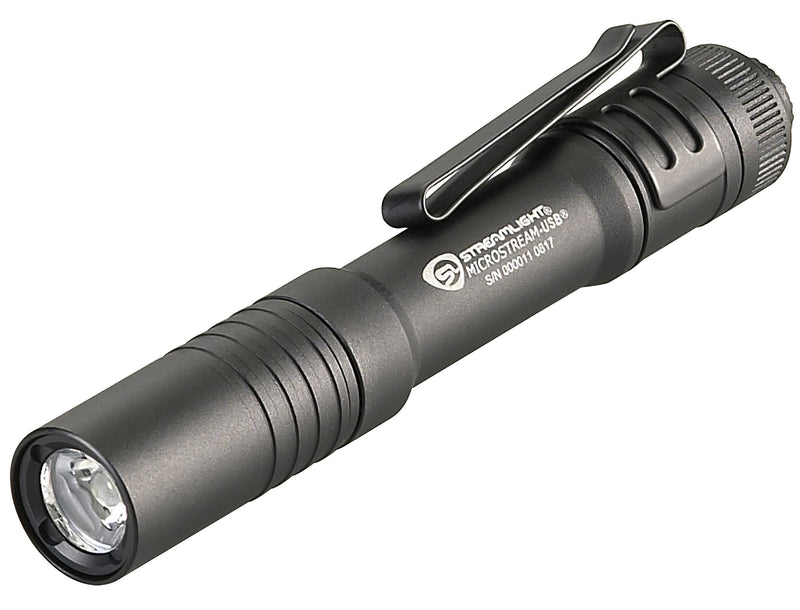 Streamlight 66604 250 Lumen MicroStream USB Rechargable Pocket Flashlight,Black - NewNest Australia