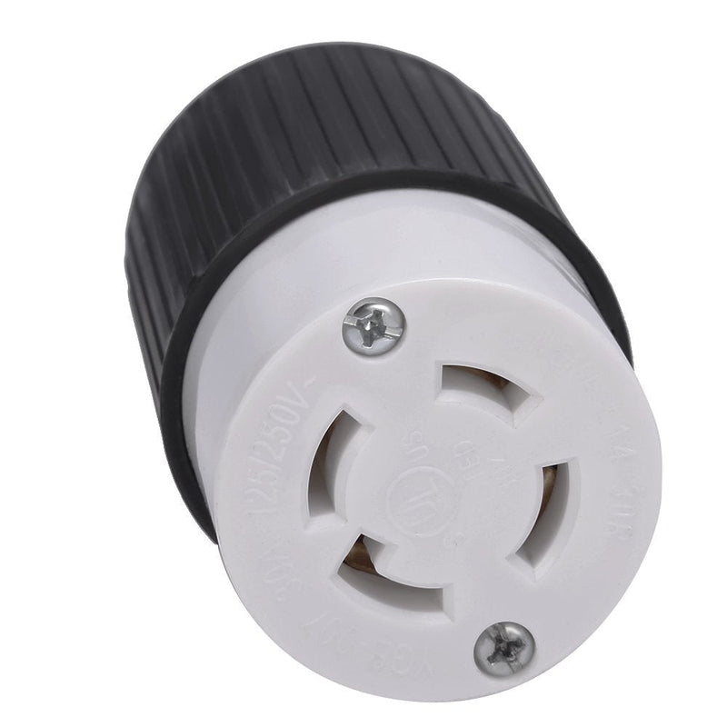 L14-30R 30 Amps 125/250V 4 Prong Generator Twist Locking Plug Connector Female Receptacle - NewNest Australia