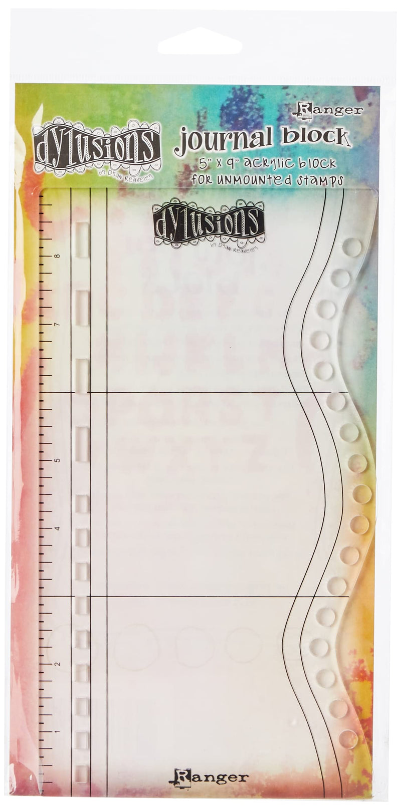 Ranger Dyan Reaveley's Dylusions Journaling Block 9"X5", None - NewNest Australia