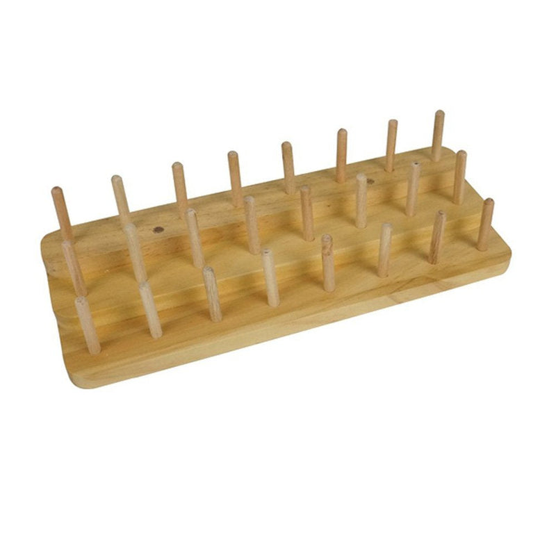Riverruns Fly Tying Thread Spool Stand Nature Wood Spool Station Hand Made Travelling Combo B - NewNest Australia