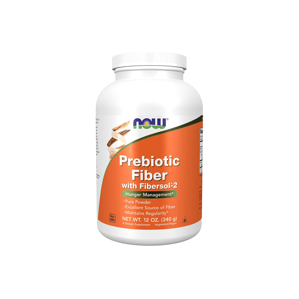 NOW Supplements, Prebiotic Fiber with Fibersol-2, derived from Non-GMO corn, Powder, 12-Ounce - NewNest Australia