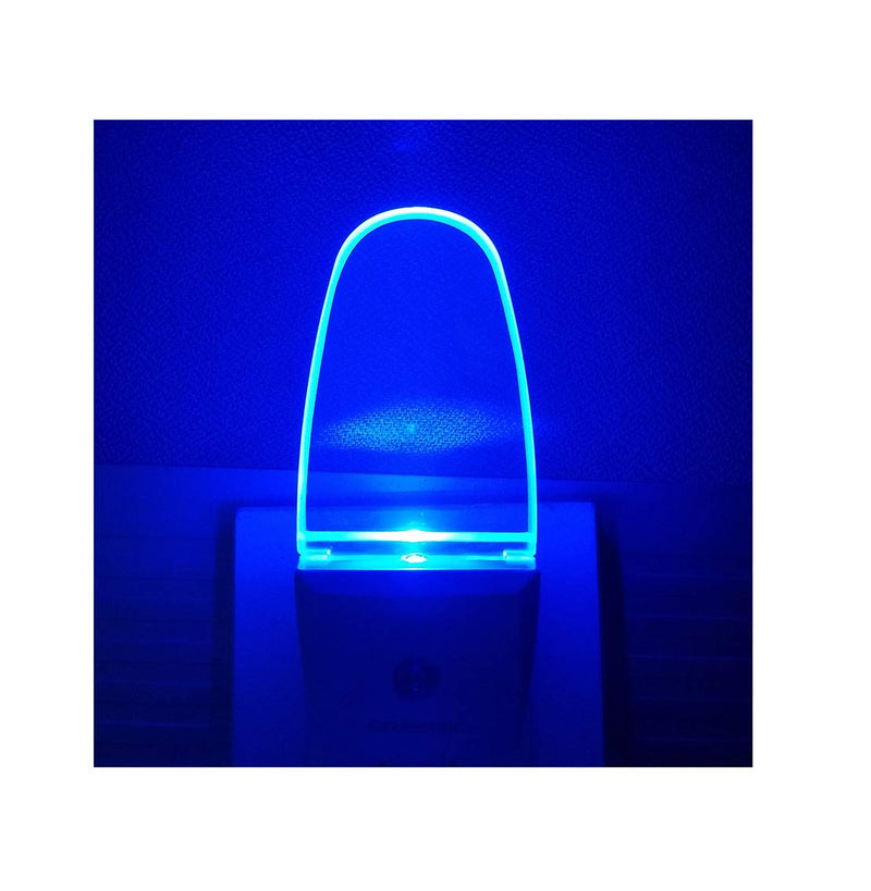 4 Pack Night Light Lamp with Dusk to Dawn Sensor, Plug in, Blue Led Night Light - NewNest Australia
