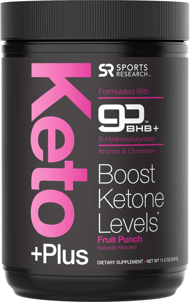Keto Plus™ Exogenous Ketones (goBHB™) - 30 Servings | Formulated for Ketosis, Energy and Focus | Keto Certified, Vegan Friendly (Fruit Punch) Fruit Punch - NewNest Australia
