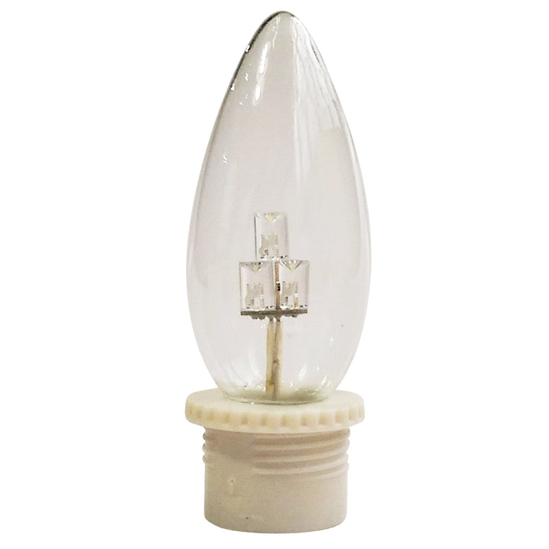 NewNest Australia - Brite Star Window 2 Ct 10" H Tiffany Led Candle Replacement Bulb, Height 