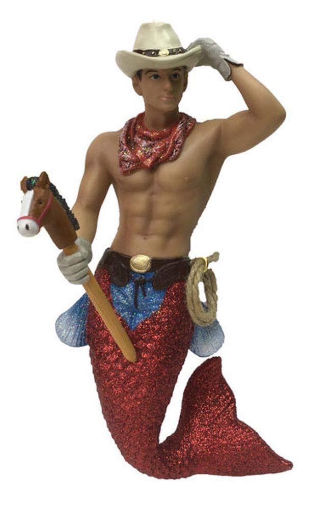 NewNest Australia - December Diamonds Merman Ornament - Cowpoke 