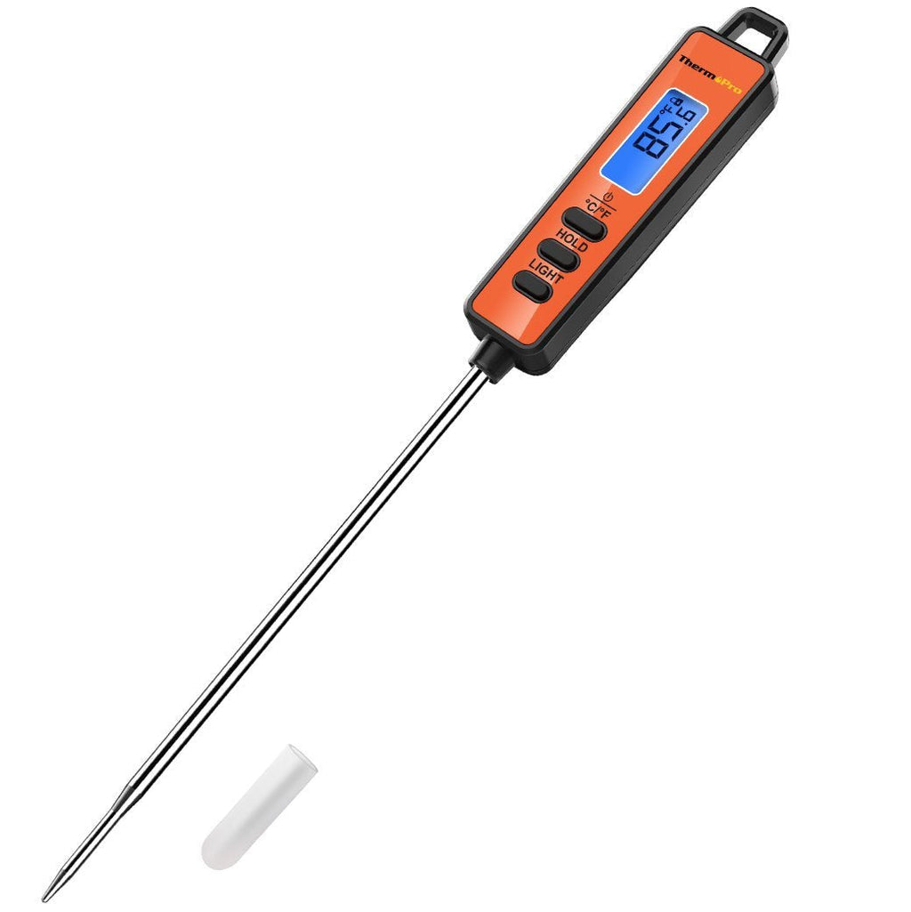 NewNest Australia - ThermoPro TP01A Digital Meat Thermometer with Long Probe Instant Read Food Cooking Thermometer for Grilling BBQ Smoker Grill Kitchen Oil Candy Thermometer 