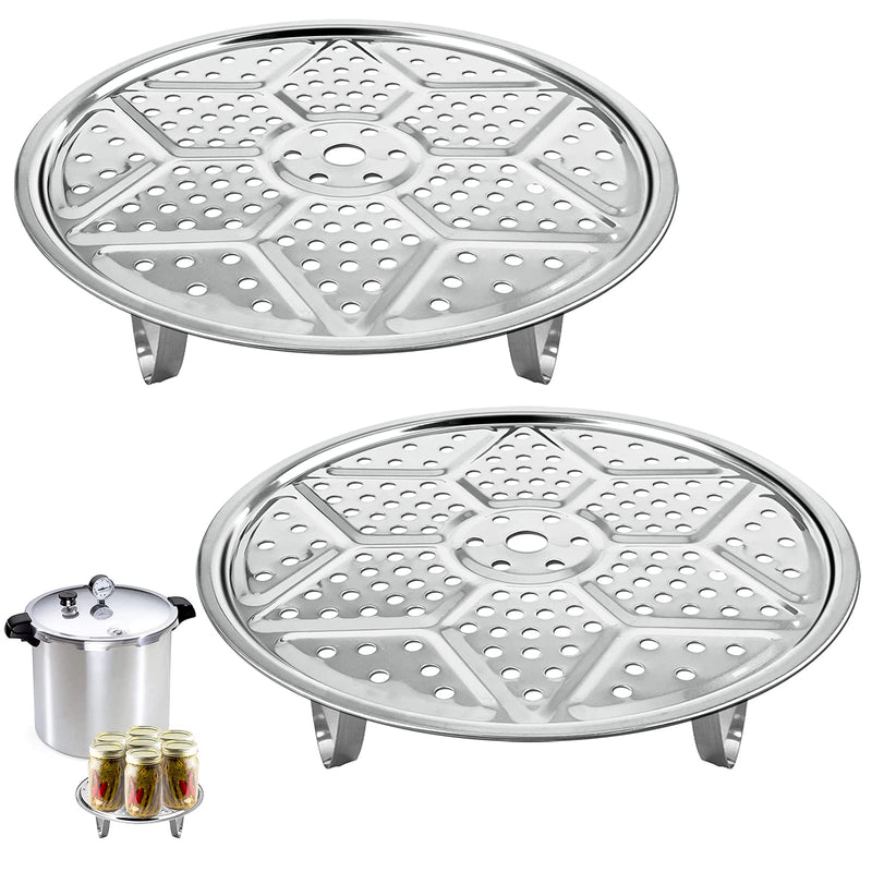 11-Inch Pressure Cooker Canner Rack (2-Pack) Detachable Legs Canning Rack for Stainless Steel Pressure Canner Rack Pot Steam Basket Rack Accessories - NewNest Australia