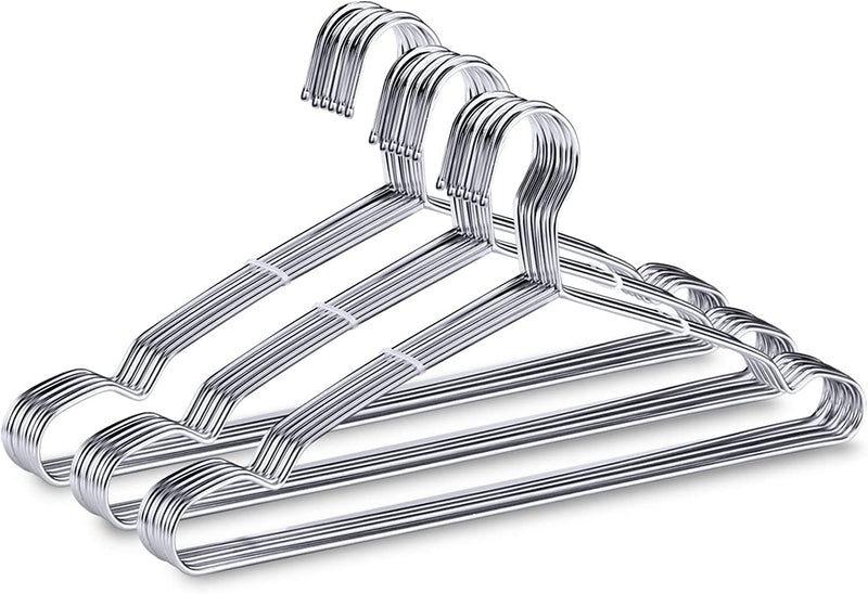YCLOVE 20 Pack Laundry Hook Boot Clips Hanger Clips Hold Hanging Clothes Pins Hooks Portable Stainless Steel Home Travel Hangers Clips Heavy Duty Closet Organizer Hangers (20 PACK WHITE Laundry Hooks) - NewNest Australia