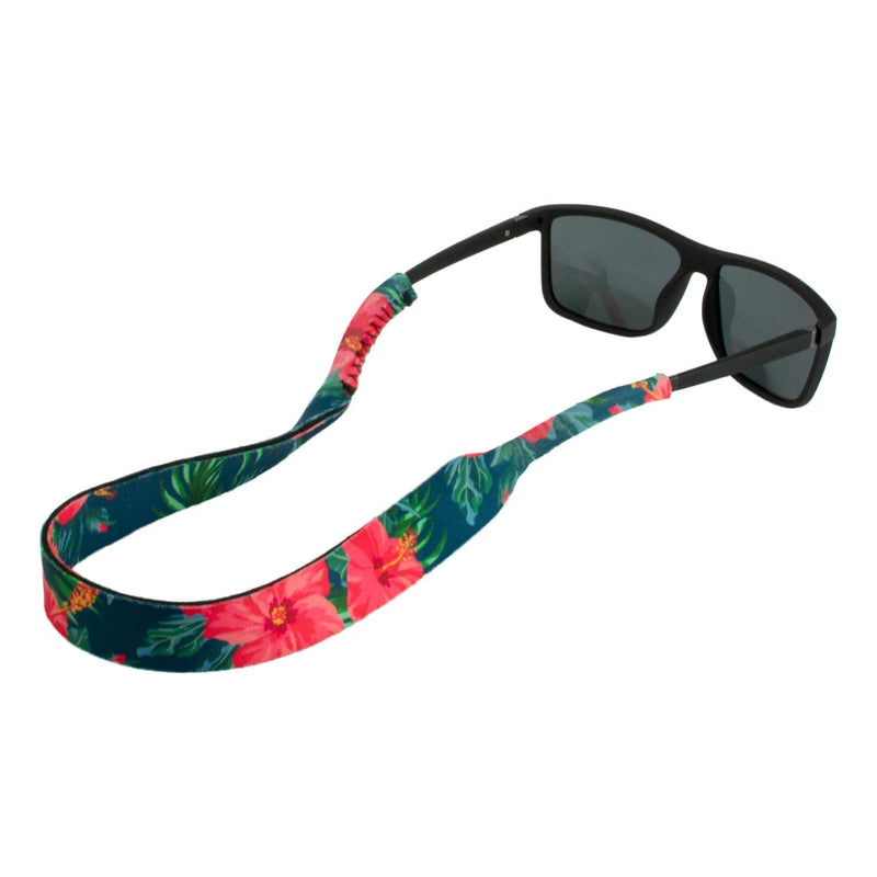 Ukes Premium Sunglass Strap - Durable & Soft Glasses Strap Designed with Floating Neoprene Material - Secure fit for Your Glasses and Eyewear. (The Alohas) Floating Neoprene 1 Pack The Alohas - NewNest Australia