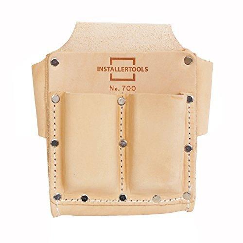 Installerools Leather 5-Pocket Box Shape Tool Pouch - NewNest Australia