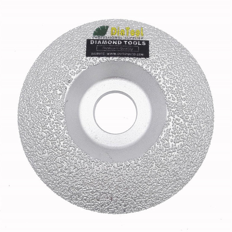 SHDIATOOL 4 Inch Diamond Grinding Cup Wheel for Granite Marble Iron Steel Masonry Convex Vacuum Brazed Grinding Disc Fits 7/8 Inch Arbor 105mm(4 In.) - NewNest Australia
