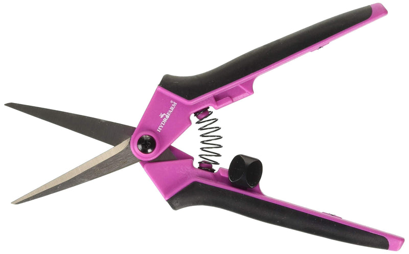 Hydrofarm HGPL400P Precision Pruner, Small, Pink Straight Stainless Steel - NewNest Australia