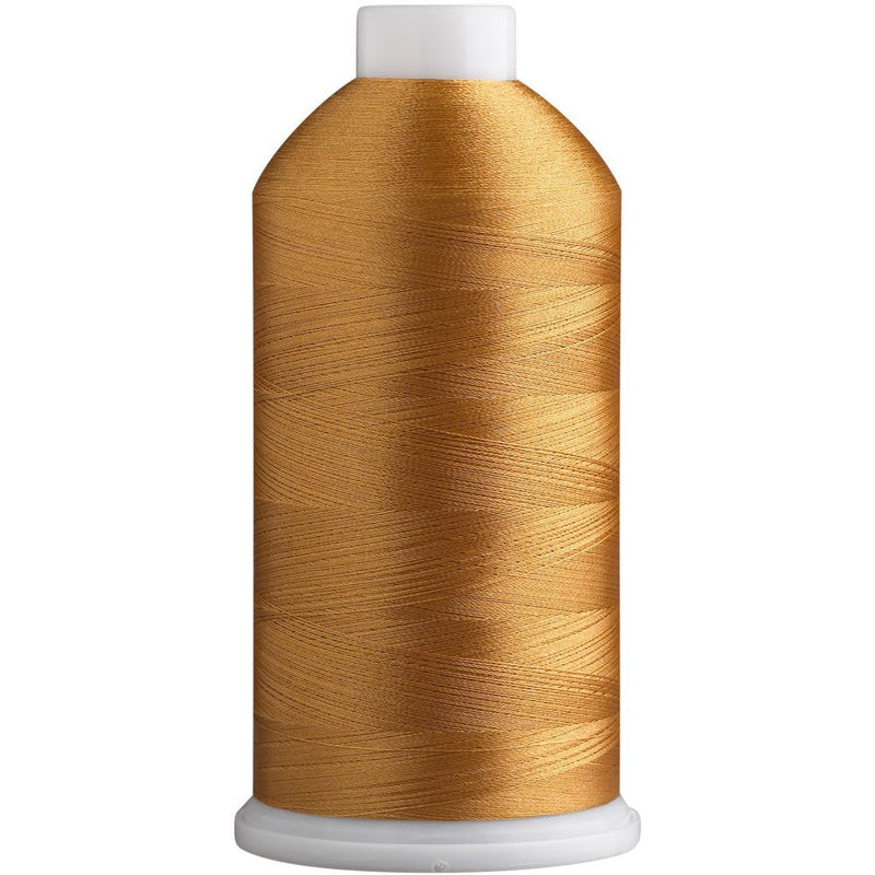 Super B Polyester Embroidery Thread 40wt Large Spool 5000m. for Commercial and Domestic Machines. Amber Yellow 619 Pack of 1 - NewNest Australia