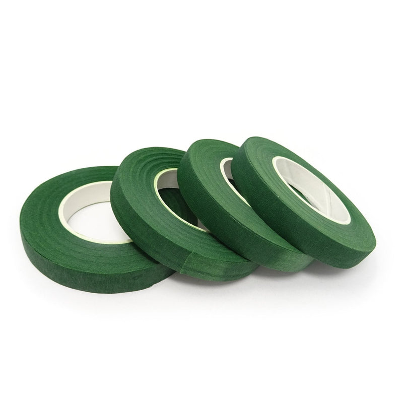 Honbay 4 Rolls 1/2" Wide 30Yard/Roll Floral Tapes for Bouquet Stem Wrap Florist Craft Projects (Dark Green) dark green - NewNest Australia