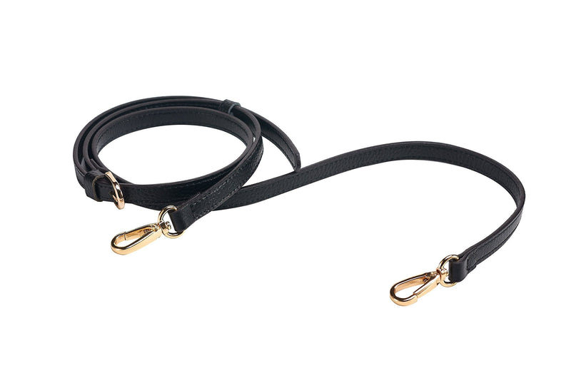 LIVE UP Full Grain Leather Adjustable Replacement Strap Cross Body Bag Purse, 43-51 Inch 1# Black - NewNest Australia