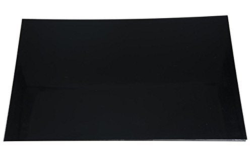 Dopro Uncut 11"x17" DIY Blank Guitar Bass Pickguard Material Sheet Scratch Plate Material Sheet 29x43cm Black 3 Ply (BWB) (Cut Your Own Pickguard) Black 3 Ply (BWB) - NewNest Australia
