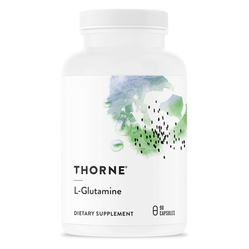 Thorne Research - L-Glutamine - Amino Acid Supplement for GI Health and Immune Function - 90 Capsules - NewNest Australia