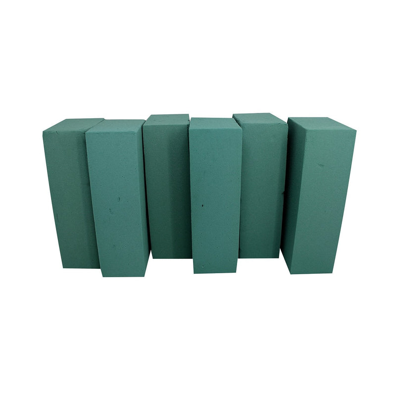 Floral Foam Blocks | Florist Flower Styrofoam Green Craft Bricks Applied Dry or Wet | Set of 6 - NewNest Australia