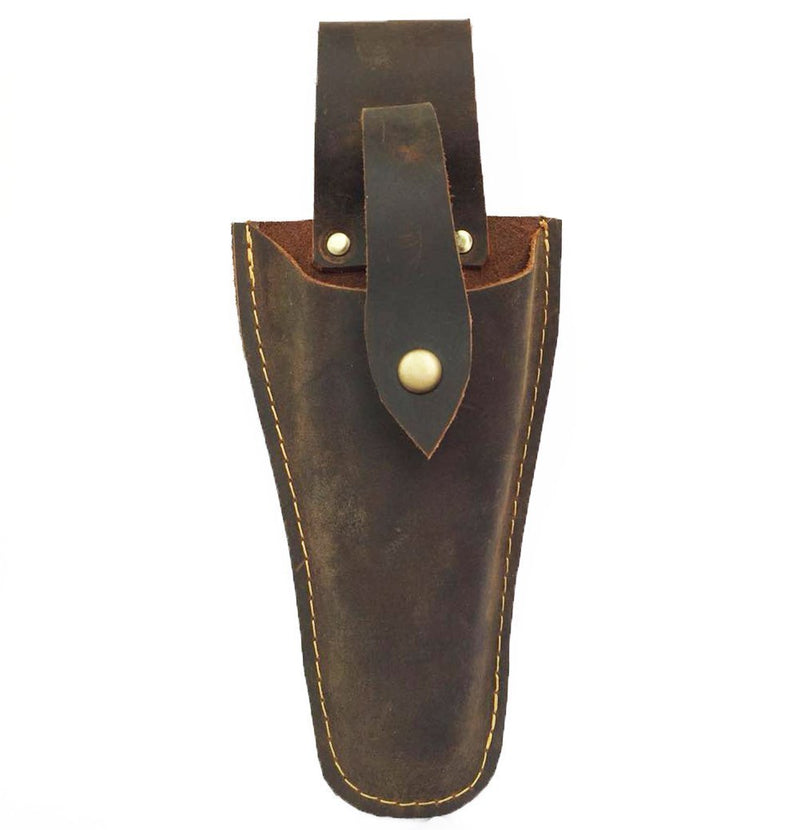 Durable Leather Sheath Pouch Holder Gardening Tools Holster Belt Case for Garden Pruning Pliers Shears Scissors or Knife HSZ-20-B - NewNest Australia