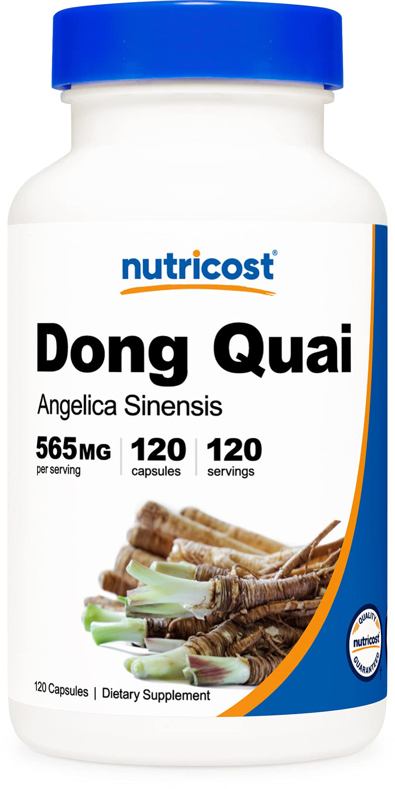 Nutricost Dong Quai 565mg, 120 Capsules - Gluten Free, Non-GMO, Vegetarian Capsules - Angelica Sinensis - NewNest Australia