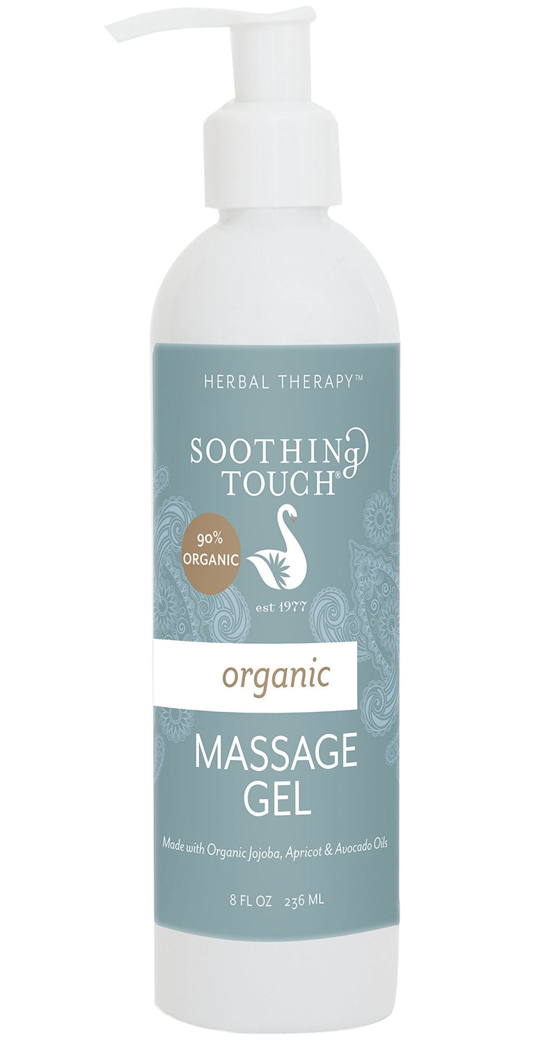 Soothing Touch Massage Gel Organic, Unscented, 8 Ounce - NewNest Australia