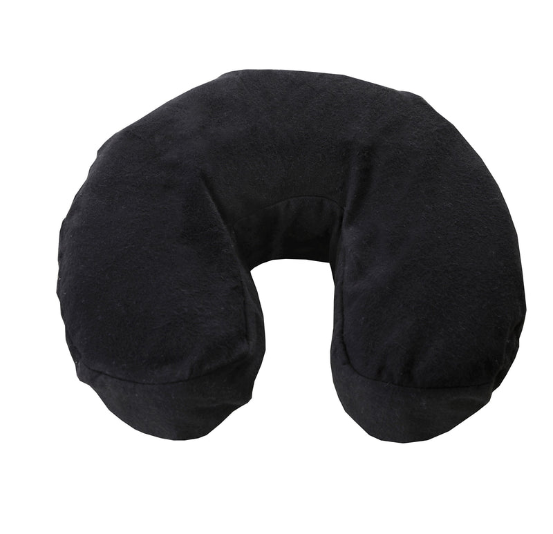 London Linens Pack of 4, Premium Extra Thick 100% Cotton Flannel Massage Tables Face Cradle Covers Cozies Fitted - Includes 4 pcs (Black) Black - NewNest Australia