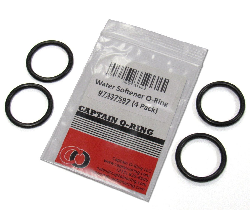 (4 Pack) Water Softener O-Ring Seal 7337597 (7311127, WS03X10072) for Bypass Valve on EcoPure, GE, Northstar, Sears - NewNest Australia