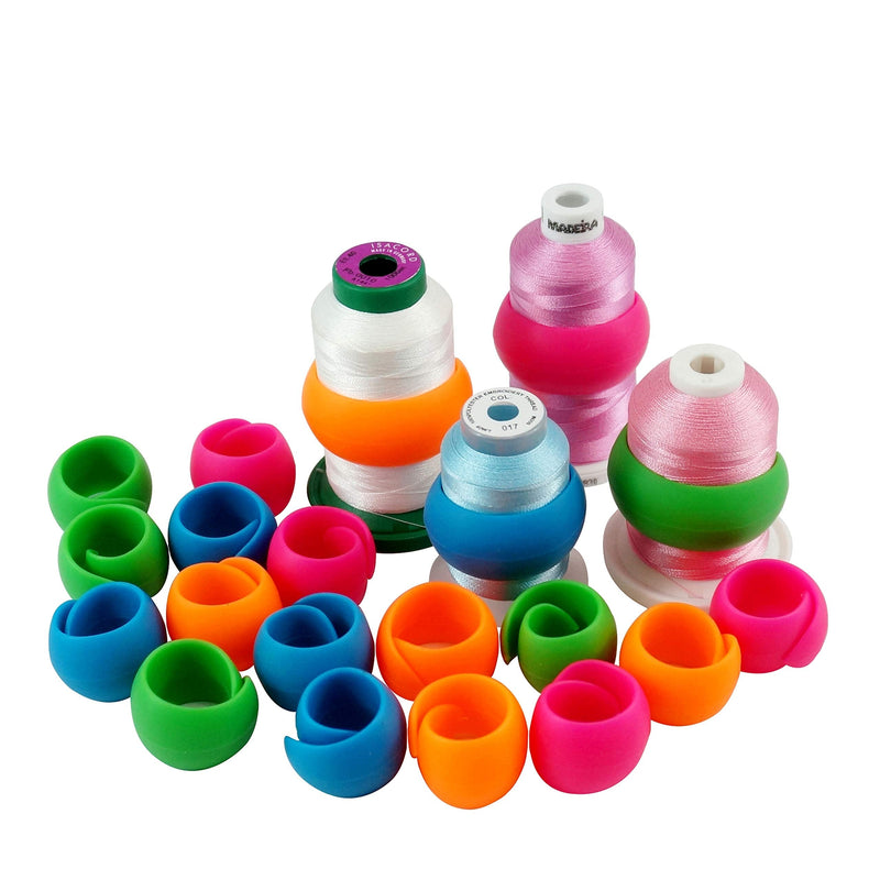 New Brothread 20pcs Thread Spool Savers - Prevent Thread Tails from Unwinding - No Loose Ends for Sewing and Embroidery Machine Thread Spools 20 Pcs - NewNest Australia