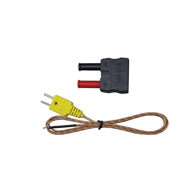 Klein Tools 69142 K Type Thermocouple, High Temperature Thermocouple Measures 32 to 896 Degrees, with Adapter K-Type High Temperature Thermocouple - NewNest Australia