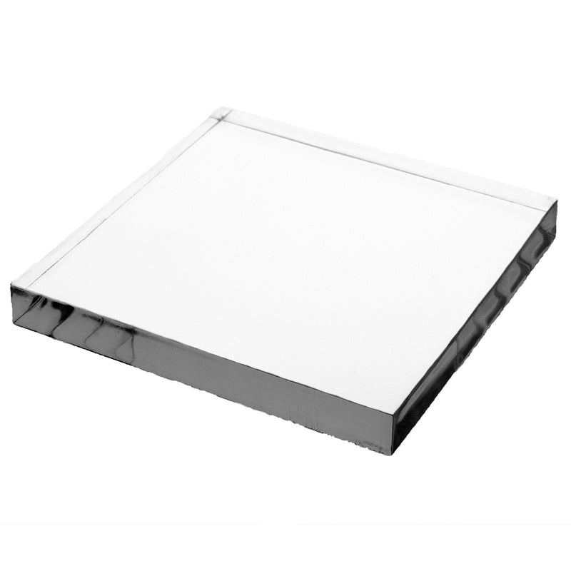 NewNest Australia - SOURCEONE.ORG Source One Premium Clear Polished 3/4 Inch Thick Acrylic Display Block (6 x 6 Inch, 3/4 Inch Thick) 6 x 6 Inch 