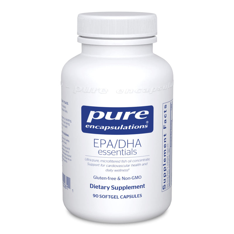 Pure Encapsulations EPA/DHA Essentials | Fish Oil Concentrate Supplement to Support Cardiovascular Health and Daily Wellness* | 90 Softgel Capsules 90 Count (Pack of 1) - NewNest Australia