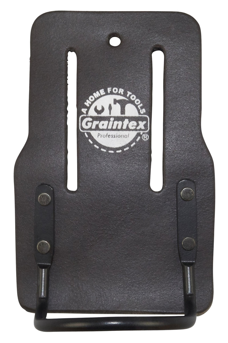 Graintex LH2320 Fixed Hammer Holder Oil Tanned Leather Wide Belt Tunnel Slot - NewNest Australia