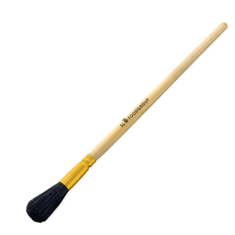 Slofoodgroup Gilding Brush, Gold Duster Brush Round Oval (Size 2) - NewNest Australia